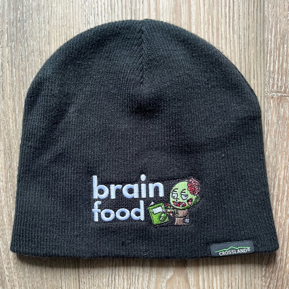 Brain Food Zombie Toque Beanie